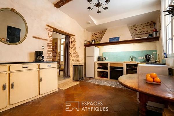 Appartement de charme articulé autour d’un patio au coeur de Perpignan