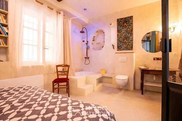 Appartement de charme articulé autour d’un patio au coeur de Perpignan