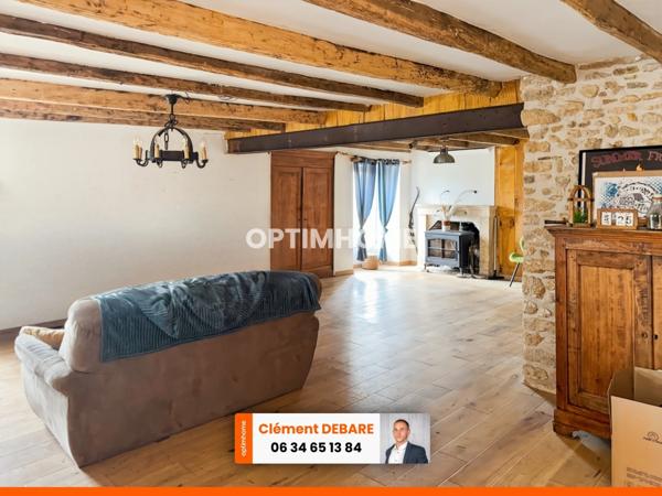 Maison 6 pièces 120 m² avec dépendances et grand terrain