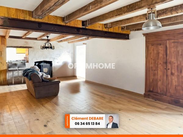 Maison 6 pièces 120 m² avec dépendances et grand terrain