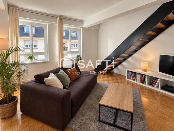 Très bel appartement duplex 120 m² rénové