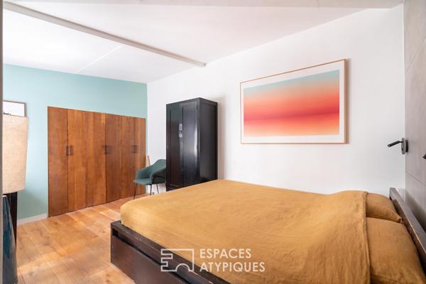 Appartement en dernier étage avec vue sur l’église Sainte-Marie