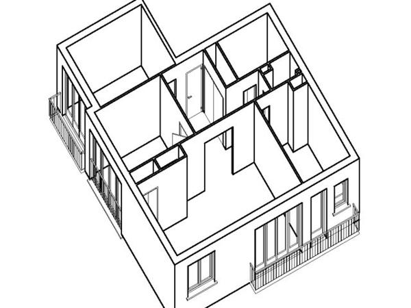 Location Appartement 4 pièces 73.3 m² - LES CHEVREFEUILLES Gien 45500