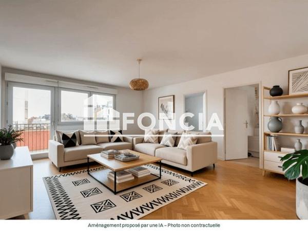 À vendre Appartement 3 pièces 63.41 m² - Villejuif 94800