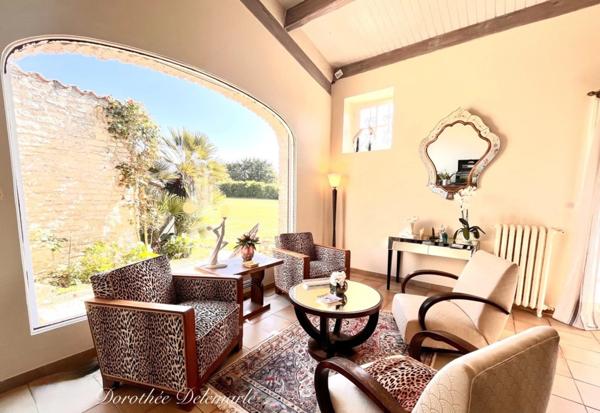 Maison à vendre 5 pièces SAINT JEAN DE LIVERSAY (17) maison de caractère 244 m² 4 chambres