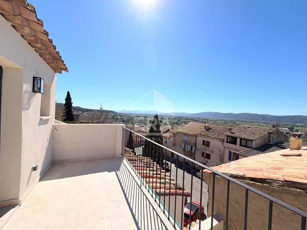A VENDRE EN EXCLUSIVITE 84160 CADENET MAISON DE VILLAGE TYPE 3 PIECES D'ENVIRON 90M² AVEC TERRASSES ET CAVE