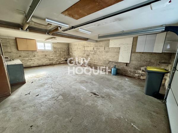 MAISON SOUS SOL TOTAL 3 CH GRENIER AMENAGEABLE GARAGE 1000 m² DE JARDIN