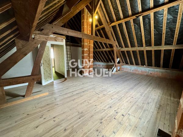 MAISON SOUS SOL TOTAL 3 CH GRENIER AMENAGEABLE GARAGE 1000 m² DE JARDIN