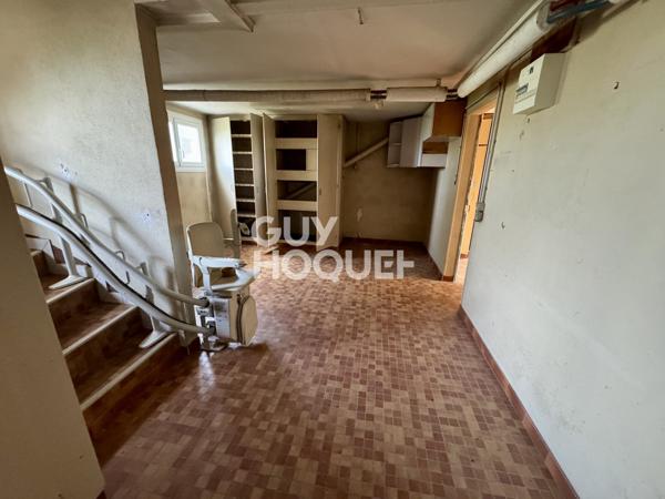 MAISON SOUS SOL TOTAL 3 CH GRENIER AMENAGEABLE GARAGE 1000 m² DE JARDIN