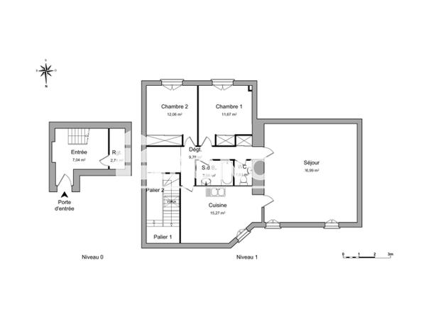 Location Appartement 4 pièces 100.9 m² - 14 RUE BAZOGES La Rochelle 17000