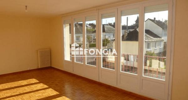 Location Appartement 3 pièces 64.45 m² - Laval 53000