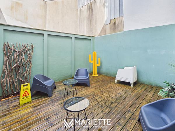 LEONARD 1- Location Annuelle Meublée Studio de 26 m² , Concarneau