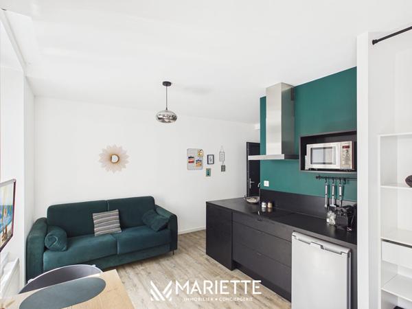 LEONARD 1- Location Annuelle Meublée Studio de 26 m² , Concarneau