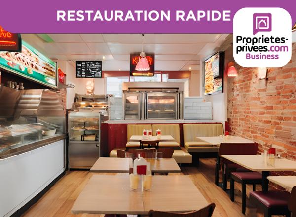 75019 PARIS -  Restauration rapide avec extraction + studio 30 m²,  Buttes Chaumont Paris 20 m2