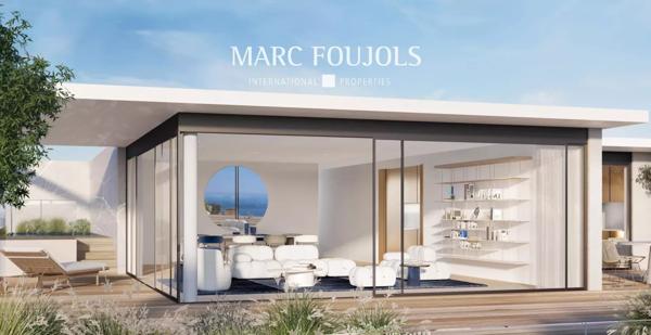 Penthouse 500m de Monte Carlo 5ch avec piscine, terrasse, cave et parking, vue mer panoramique