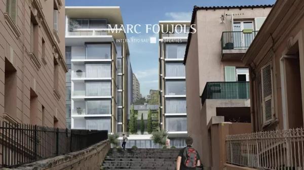 Penthouse 500m de Monte Carlo 5ch avec piscine, terrasse, cave et parking, vue mer panoramique