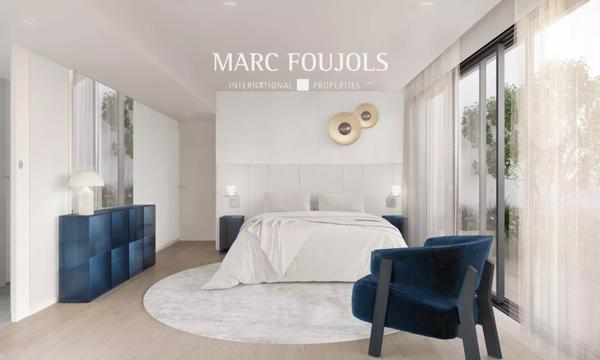 Penthouse 500m de Monte Carlo 5ch avec piscine, terrasse, cave et parking, vue mer panoramique