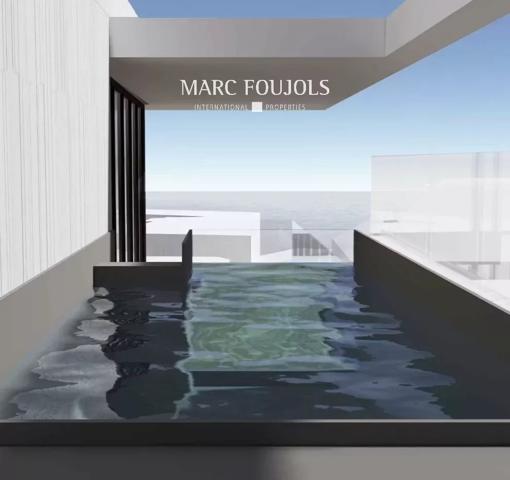 Penthouse 500m de Monte Carlo 5ch avec piscine, terrasse, cave et parking, vue mer panoramique