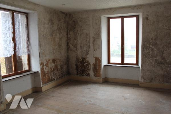 Maison à rénover  avec 2 appartements et dépendances, située proche du centre du village.