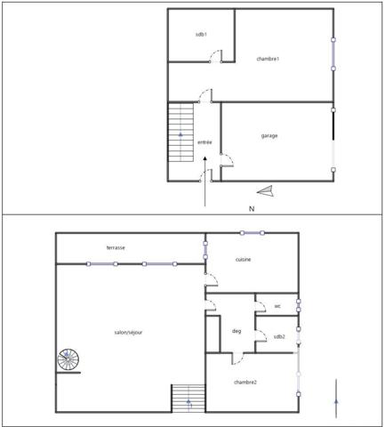 Duplex 4 pièces de 101 m² à Allauch (13190)