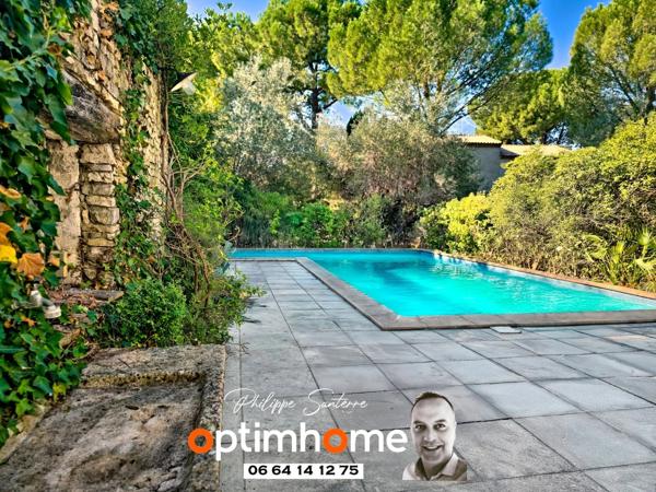 Maison Bourgeoise avec grand Jardin et Piscine - Nîmes Saint Césaire