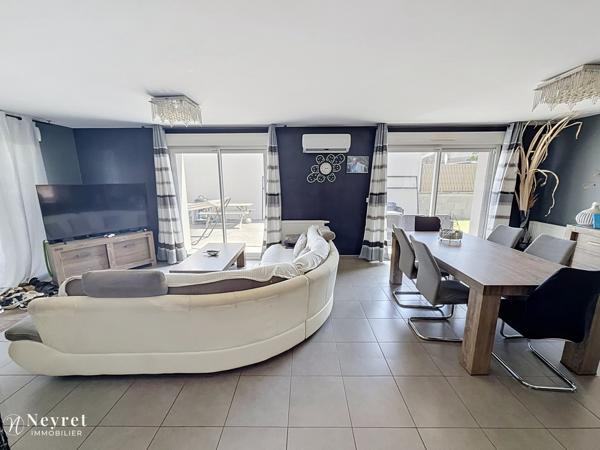 SAINT-CHAMOND – SECTEUR CLOS MARQUET – MAISON CONTEMPORAINE DE PLAIN-PIED – 102 M² – 4 CHAMBRES – DPE B