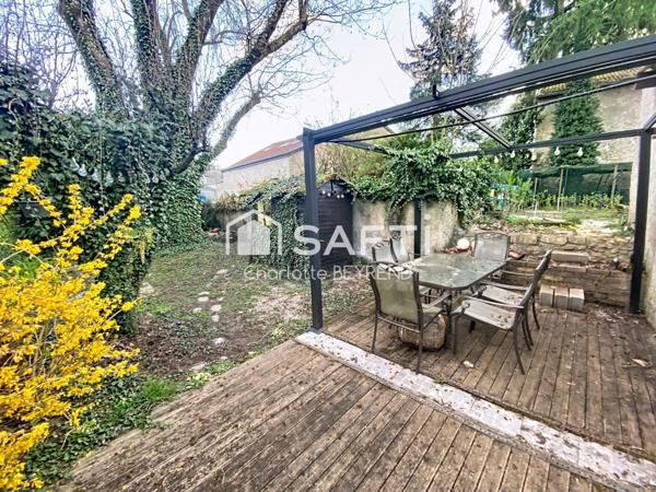 Maison de 160m2 avec patio, double garage et jardin de 360m2