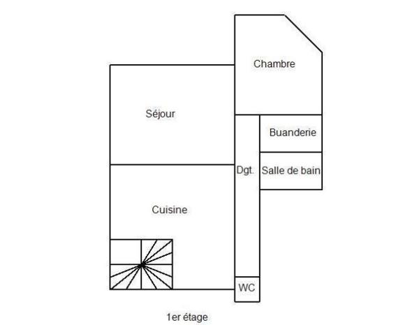 Appartement 3 pièces - 63 m²