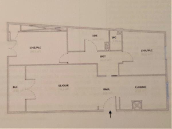 Dpt 13, à MARTIGUES Jonquières appartement T3 balcon