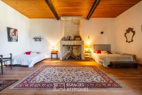 Maison du XVIIe à réinterpréter avec élégance