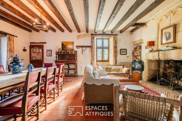 Maison du XVIIe à réinterpréter avec élégance