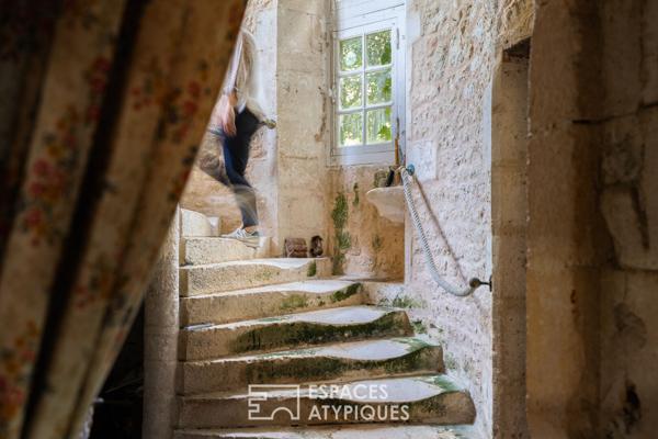 Maison du XVIIe à réinterpréter avec élégance