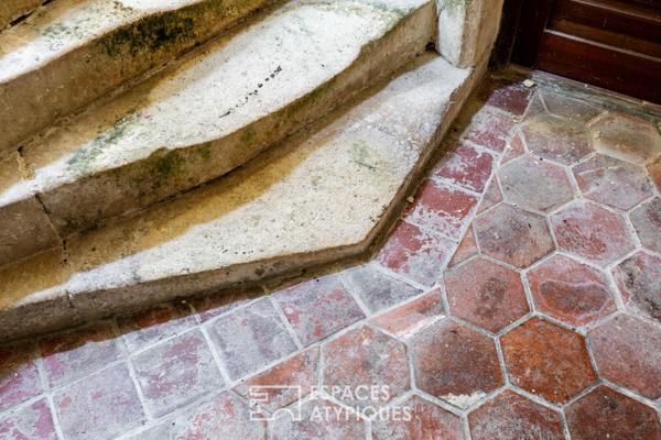 Maison du XVIIe à réinterpréter avec élégance