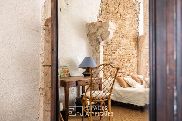 Maison du XVIIe à réinterpréter avec élégance