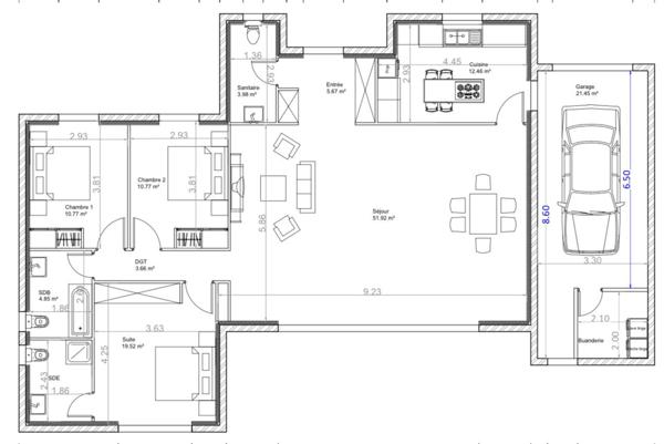 Maison à vendre 4 pièces LAROQUE D'OLMES (09)