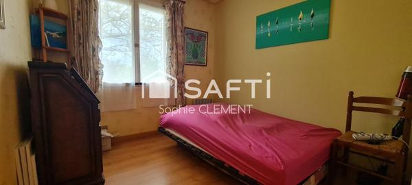 Maison plain pied de 83 m² avec 2 chambres + garage + jardin