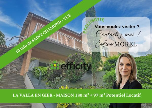 Maison
         9 pièces
        - 180 m² Exclusivité