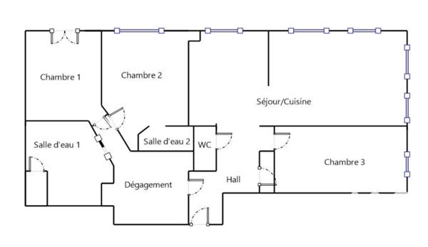 Appartement à vendre 4 pièces 99,88 m² Romans-sur-Isère