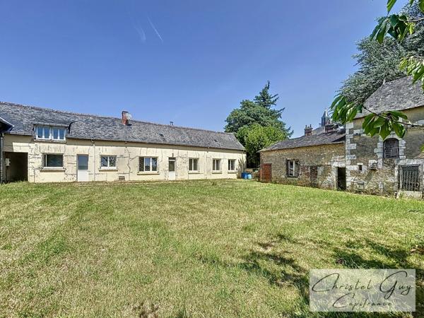 Maison à vendre 6 pièces avec entrepôt SAINT AUBIN LE DEPEINT (37)
