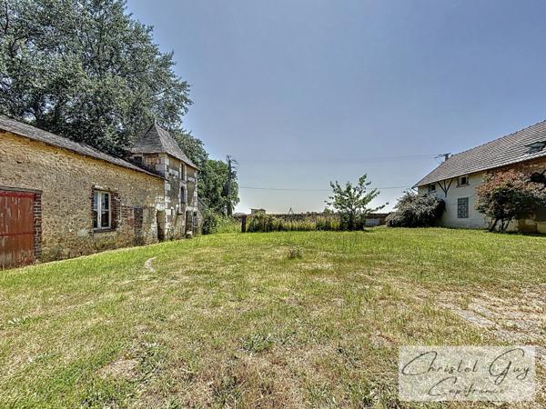 Maison à vendre 6 pièces avec entrepôt SAINT AUBIN LE DEPEINT (37)