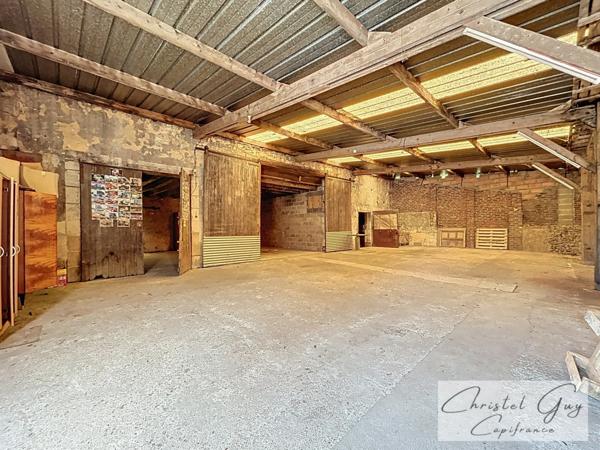 Maison à vendre 6 pièces avec entrepôt SAINT AUBIN LE DEPEINT (37)