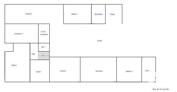 Maison à vendre 7 pièces 114,9 m² Bouguenais