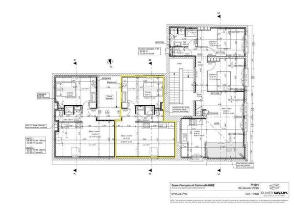 Appartement 2 pièces                                        - 44600 Saint-Nazaire - Centre Ville Réf : 3592