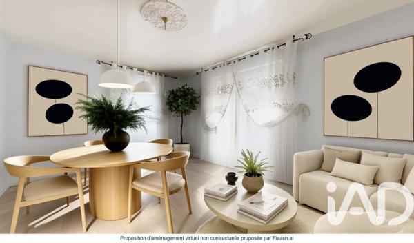 Appartement à vendre 4 pièces 74 m² Trappes
