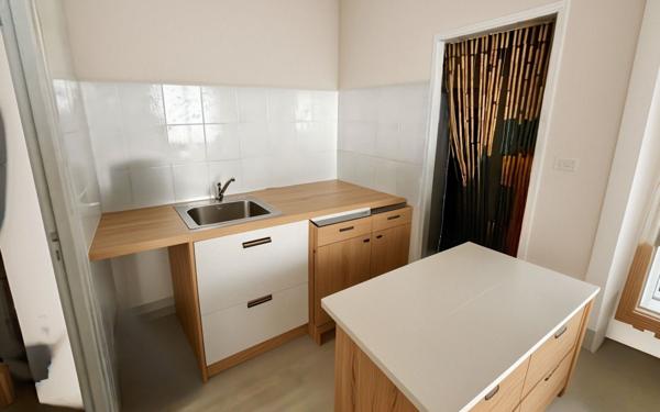 Appartement à vendre    1 pièce • 24,09 m2 La Rochelle