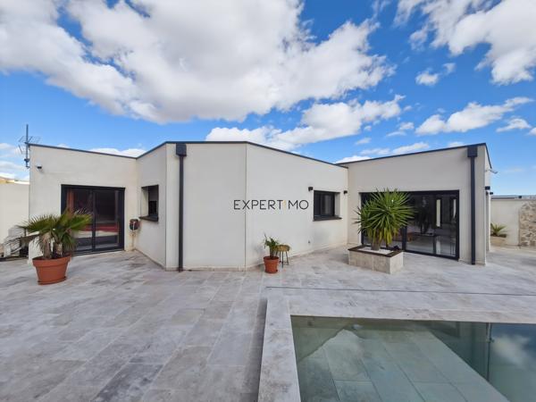 Narbonne (11100) VILLA CONTEMPORAINE AVEC PISCINE