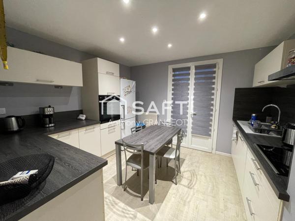 Maison individuelle 108M² avec 4 chambres, terrain et garage