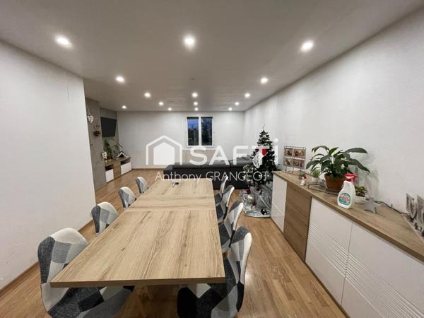 Maison individuelle 108M² avec 4 chambres, terrain et garage