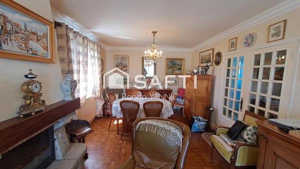 Belle maison sur grand terrain