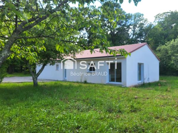 Maison récente de plain pied